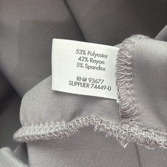 STYLUS Gray Lavender Oversized Sweatshirt Plus Size 3X - Picture 5 of 5